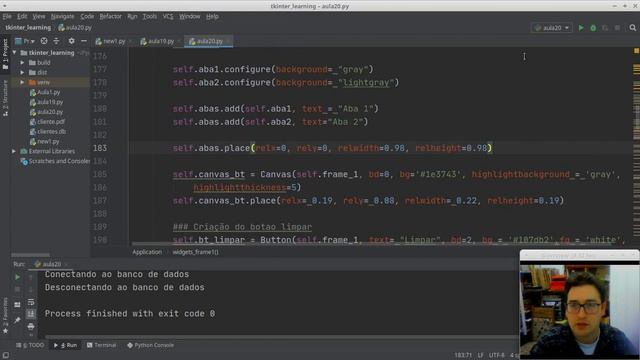 Curso Tkinter - Aula 20 - Criação de Abas - Python смотреть онлайн