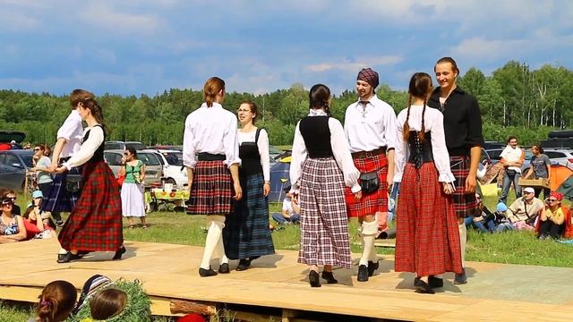 Этнофестиваль 2015 - Шотландские танцы смотреть онлайн