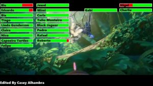 Rio 2 (2014) Final Battle with healthbars 2/2