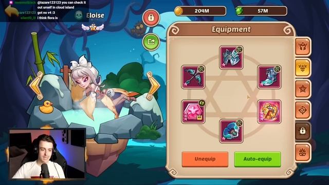 AMAZING F2P Mid-Game Sustain Team in IDLE HEROES смотреть онлайн