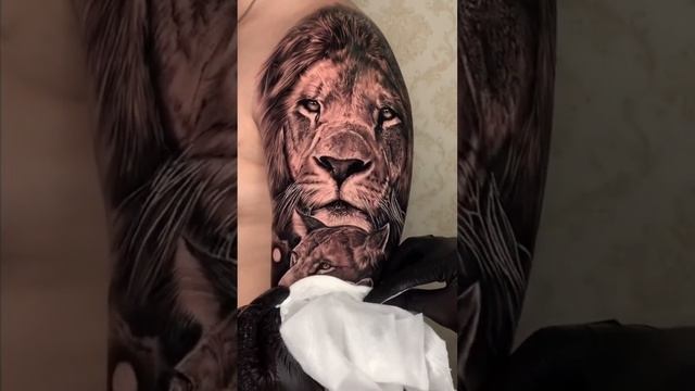 ANIMAL TATTOO IDEAS ? #salon #tattoo #shorts смотреть онлайн