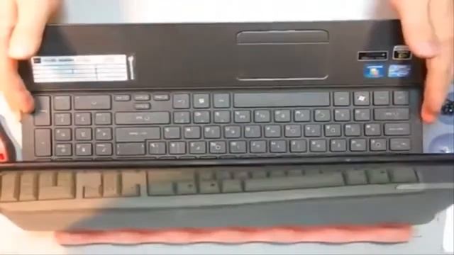 Как Открить ноутбук Packard bell TS11 HR 52 смотреть онлайн