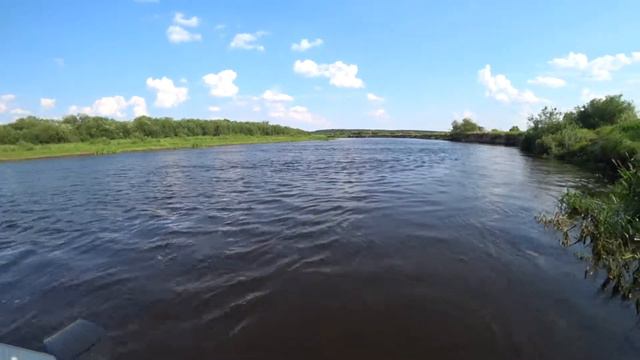 Сплав по реке в знойный летний день. Kosadaka Flash 130SP, Sprut Takari 130S, Sprut Nemuru 70S. смотреть онлайн