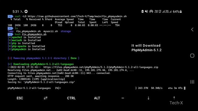 Fix Phpmyadmin Errors | For Tamp Webserver | Termux смотреть онлайн