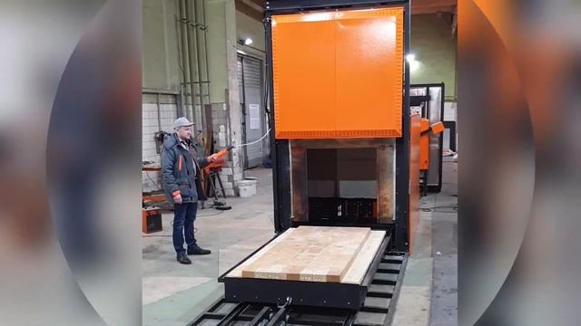 Печь камерная с выдвижным подом Maetherm В-1024-700. МАЕКОН смотреть онлайн