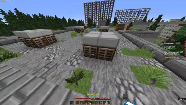 Залутка на новой Зетке! Minecraft DayZ(Z-arena) Hetweeland смотреть онлайн