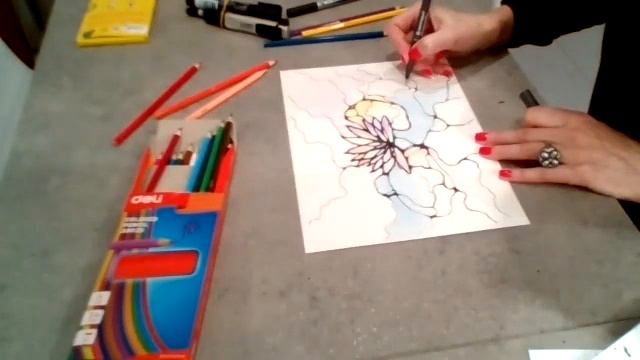 #НейроАрт #НейроЛотос Мудрости. Клуб М.И.Р. Нейрографики