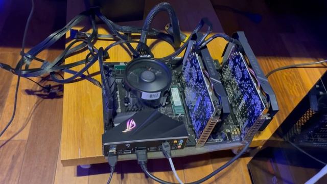 Gigabyte CMP 30HX en Hiveos смотреть онлайн
