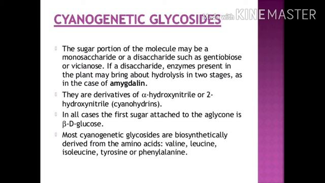 #Saponin and #cyanogenetic# glycosides notes in detail in easy language including properties & uses смотреть онлайн