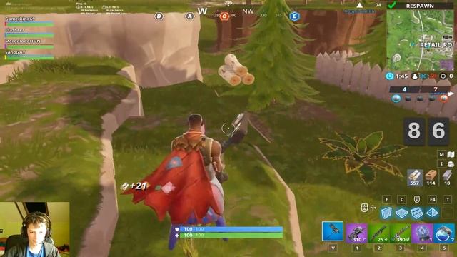 Fortnite Battle Royale live végre! w/Clasheer смотреть онлайн