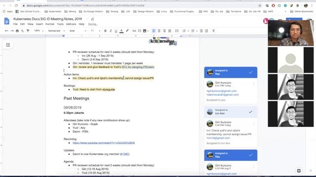 Kubernetes SIG Docs ID - Biweekly 20190823 смотреть онлайн