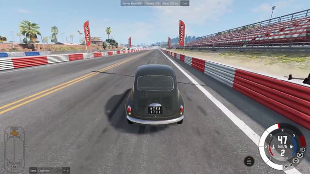 ТРЭШ Драг-Рэйсинг против ВОВЫ | Мультиплеер в БИМКЕ - BeamMP