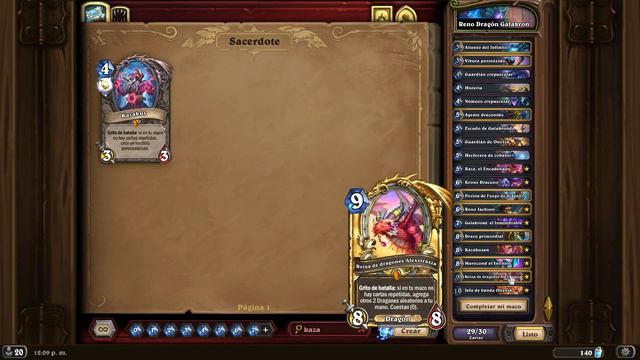 HEARTHSTONE || RENO DRAGON MISIÓN (PRE PRINCIPE RENATAL) смотреть онлайн