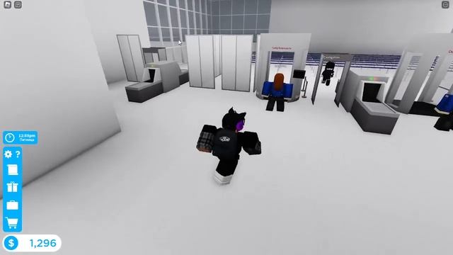 СЕЛ НА ВОДУ! Cabin Crew Simulator! ROBLOX смотреть онлайн