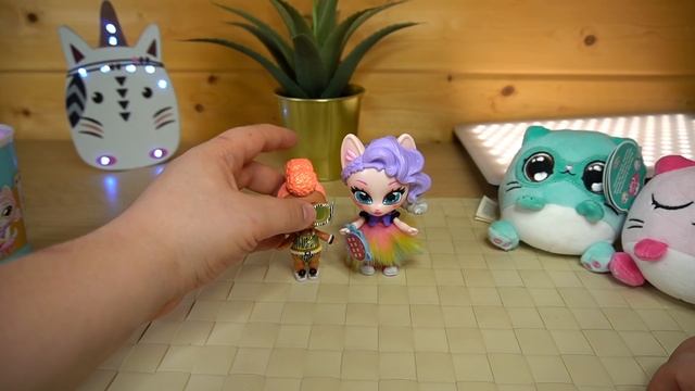 Котенок из Киттен Кафе С ЗАПАХОМ Kitten Kaffee Surprise