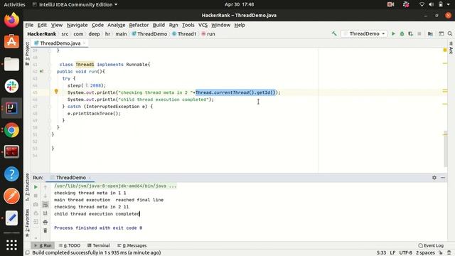 Creating Threads Using Runnable | Multithreading in java 3 | Multithreading Tutorial Series смотреть онлайн