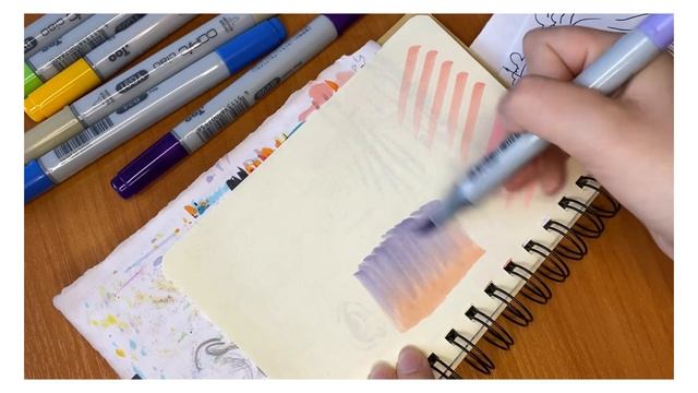 ОБЗОР НА САМЫЕ ДОРОГИЕ МАРКЕРЫ COPIC // маркеры с кисточкой смотреть онлайн