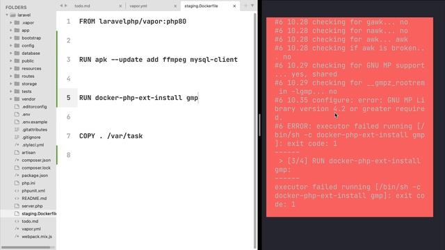 Learn Laravel Vapor #25: Customizing Docker based environments смотреть онлайн