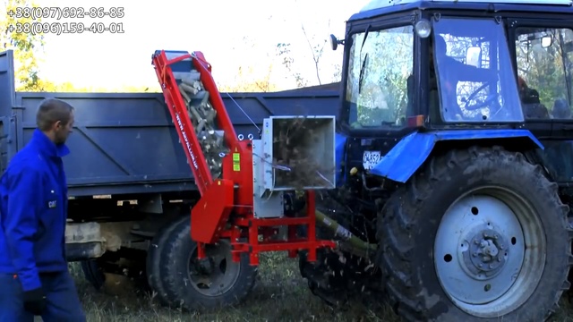 Измельчитель веток АМ-120ТР-К с транспортером смотреть онлайн