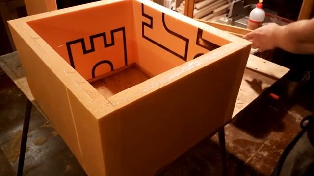 Изготовление корпуса из пеноплэкса. Часть 2. смотреть онлайн