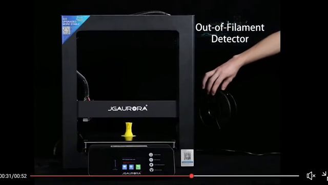 JGMAKER JGAURORA 3D принтер смотреть онлайн