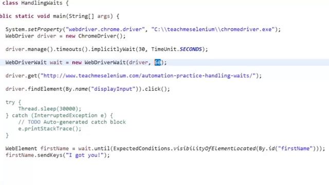 8. Implicit & Explicit Wait | Write robust Selenium script that does not break with load time issue смотреть онлайн