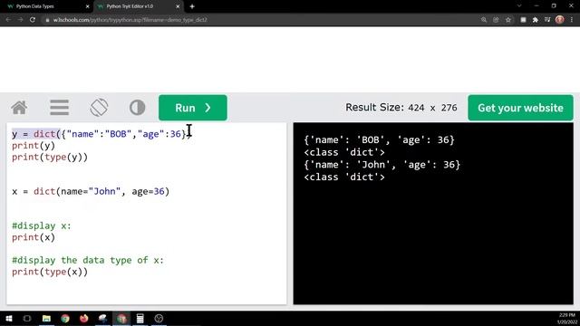 W3schools Python Data Types - Part 2 смотреть онлайн