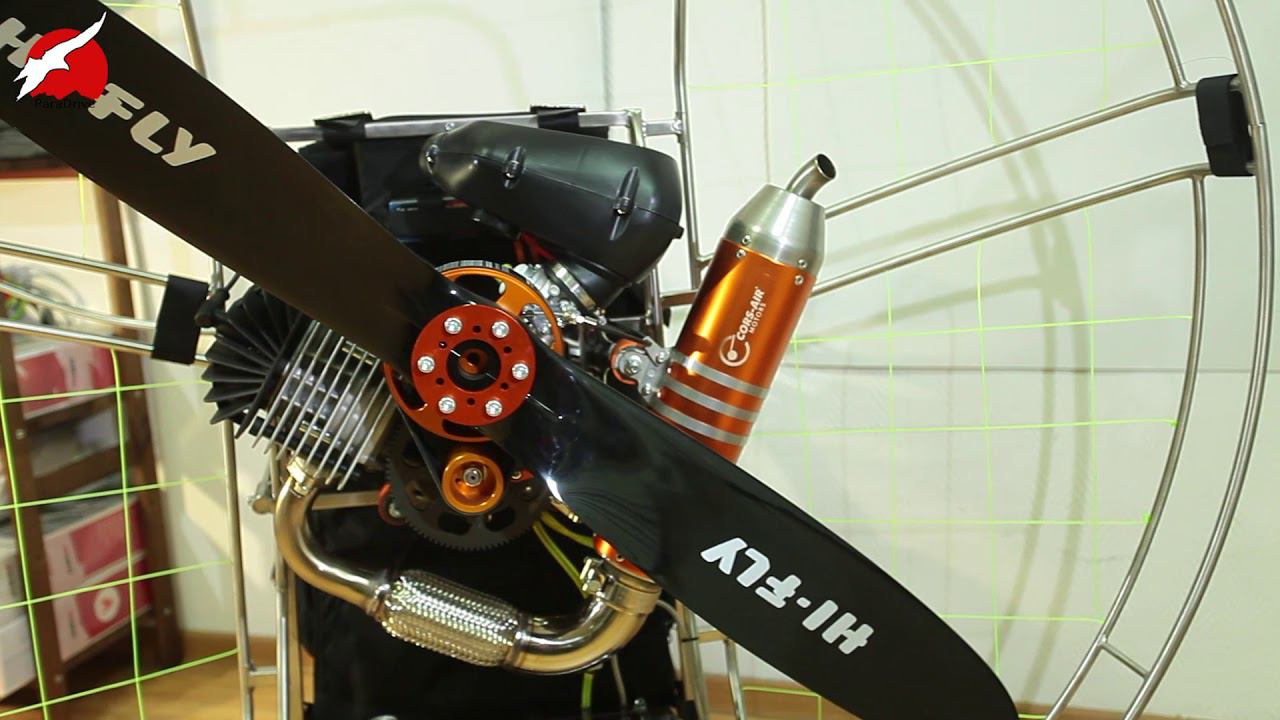 Парамотор Black Bull Cors Air смотреть онлайн