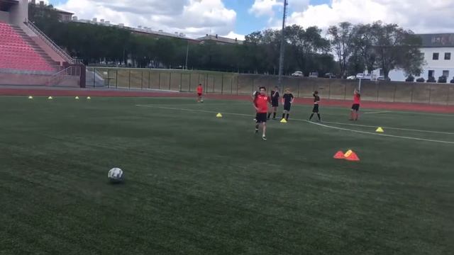 Упражнение в парах на взятие ворот смотреть онлайн