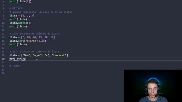 Introdução às Listas em Python: Aprenda a Armazenar e Manipular Dados смотреть онлайн