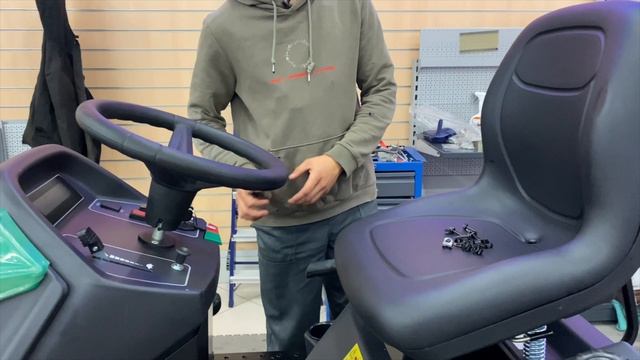 Садовый трактор Caiman сборка