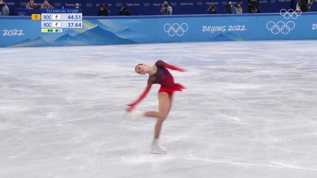 Alexandra Trusova's #Beijing2022 Short Program!