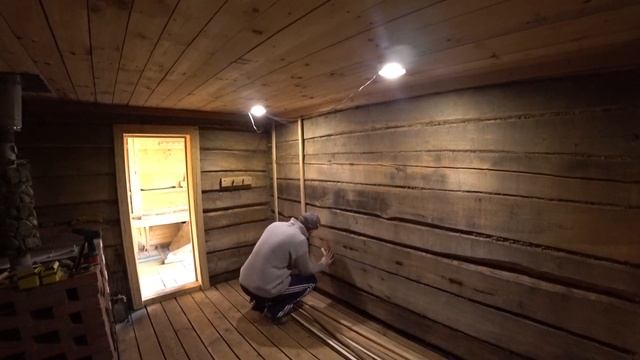 Вагонка в бане,или делаем баню красивой смотреть онлайн