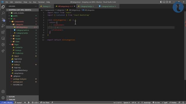 React Redux Toolkit E-Commerce Shopping Cart Project Category Card Design-4 смотреть онлайн