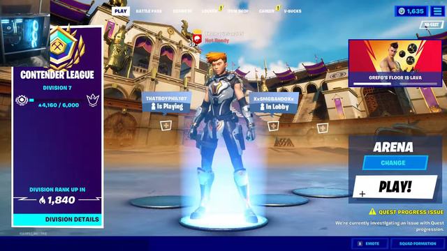 Fortnite RTX 3070 Ryzen 5 5600 x Arena смотреть онлайн