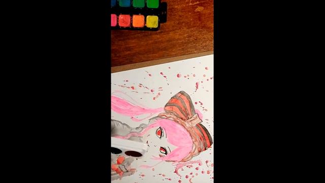 Шалтир Бладфоллен (Shalltear Bloodfallen).Рисунок Шалтир на листе А3 смотреть онлайн