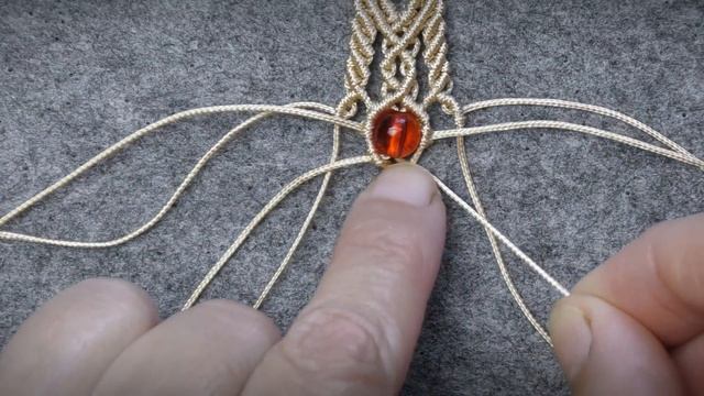 DIY Macrame Bead Bracelet NEW Diamond Pattern смотреть онлайн