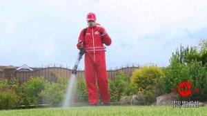 Обработка участка от клещей. Профессиональный видеообзор. Спб.