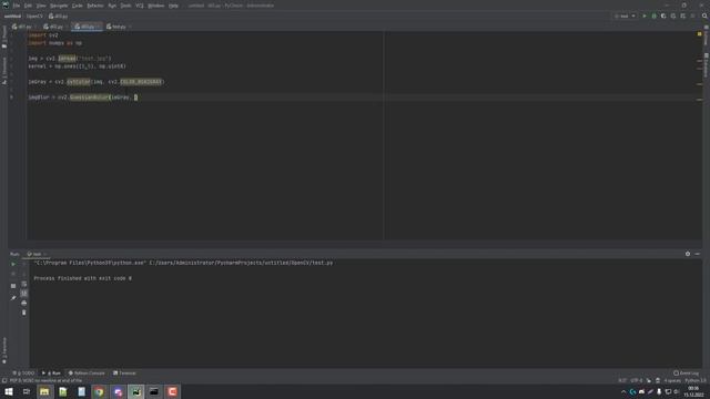 Python | OpenCv Show, Crop, Resizer, Filter basic code смотреть онлайн