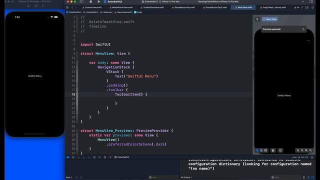 SwiftUI Menu: What Does It Do? смотреть онлайн