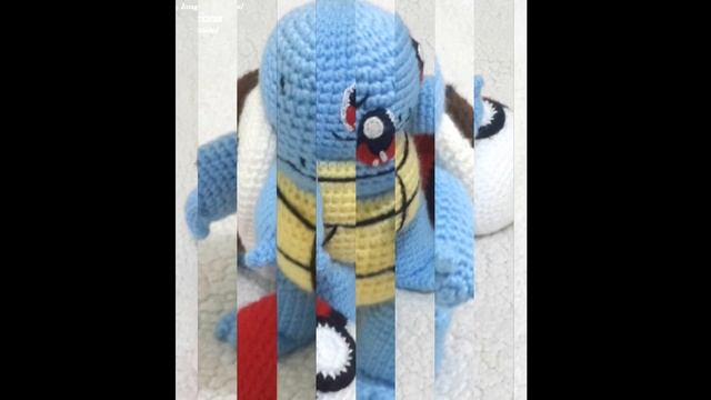 Pokémon Squirtle tejido a crochet o ganchillo смотреть онлайн