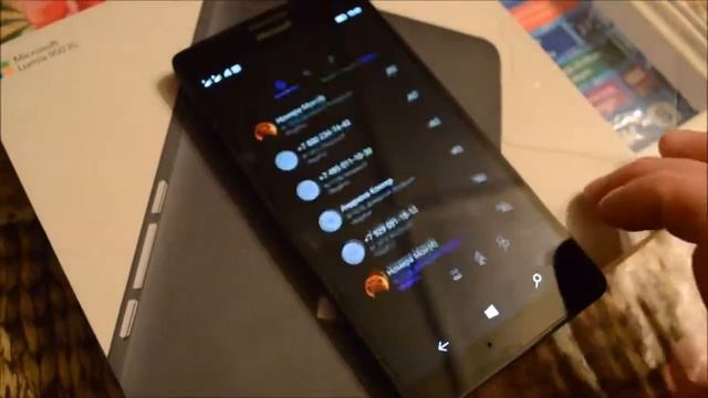 Lumia 950 XL проблема датчика приближения, не работает экран при звонке. смотреть онлайн