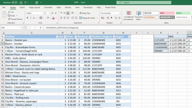 How to Create Absolute References to Columns in Excel Tables смотреть онлайн