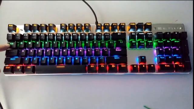 Teclado Mecânico Gaming MeToo Zero Switch Black - Funcionalidades e Muita Luz ! смотреть онлайн