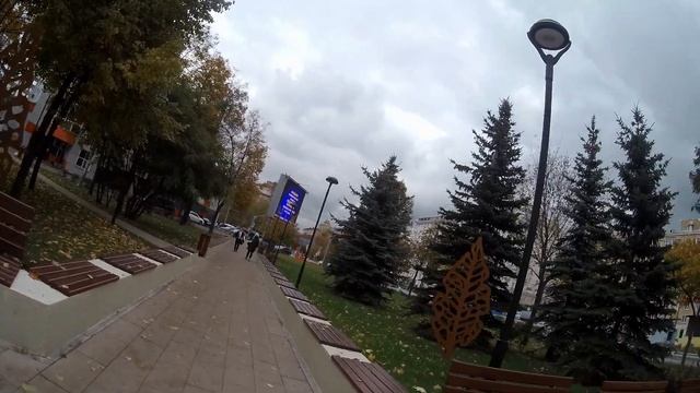 Зеленые уголки Москвы: скверы у метро "Автозаводская" смотреть онлайн