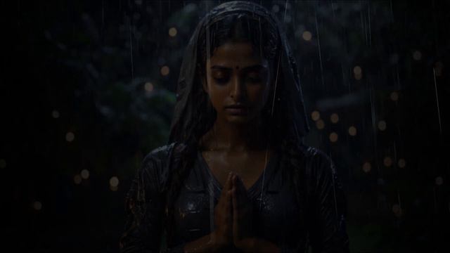 Lord Krishna Flute with rain: Relaxing Music for Mind, Body, and Soul | Yoga & Meditation Vibes смотреть онлайн