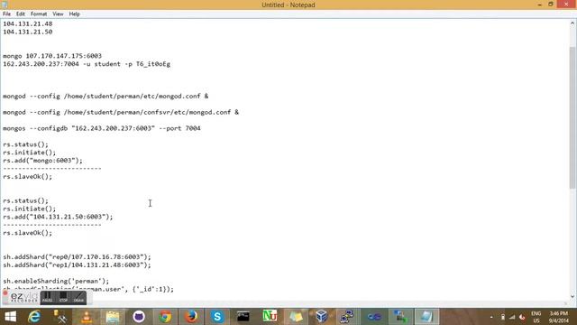 mongo db server cluster - pramod смотреть онлайн