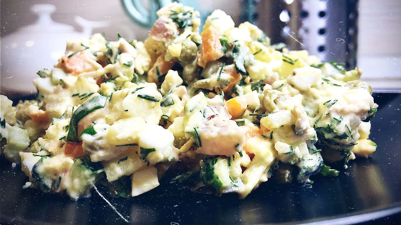 Модернизация новогоднего салата ОЛИВЬЕ. Прокачай и ты любимый ? салат на Новый Год 2022 ?