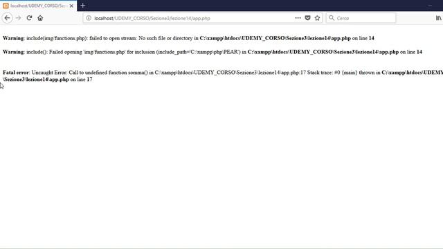 Corso PHP base - Lezione 21 - Include & require (lavorare con funzioni esterne) смотреть онлайн