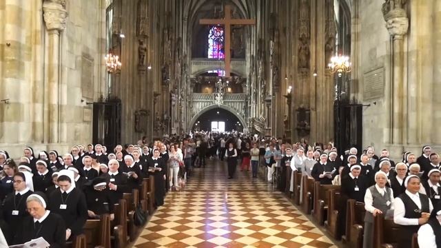150 Jahre Kongregation der Töchter der göttlichen Liebe, Stephansdom 8.9.2018 смотреть онлайн